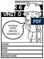 Year 6 Unit 0: Textbook-Based English Worksheets