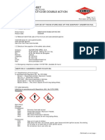 Safety Data Sheet for Insecticide Double Action Oro