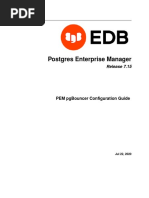 Postgres Enterprise Manager: Release 7.15