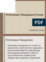 Performance Management System: Rohit Kumar