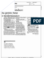 “Io tifo per il sindaco: ha gestito bene e modernizzato”, Corriere della Sera, 28.05.2011