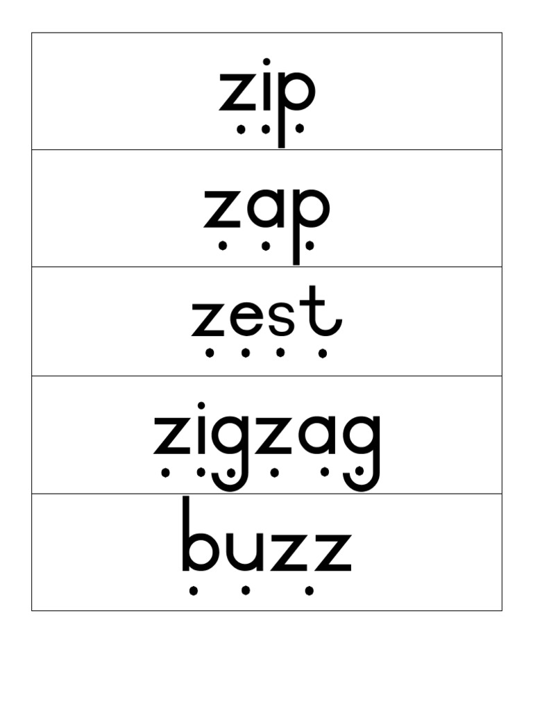 Group 5 Words With Dots PDF