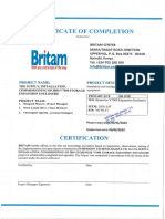 Britam - V7000 Upgrade - June 2020 - Completion Cert and Delivery Note - 9 June 2020