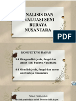 Materi Seni Budaya Nusantara