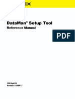 Dataman Setup Tool: Reference Manual