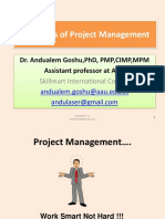 Essentials of Project Managment Note For ST