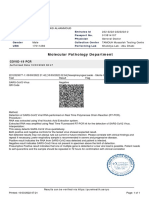 Molecular Pathology Department: Patient Name Emiratesid Lab No