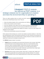 What Is PESTLE Analysis? PESTLE Analysis