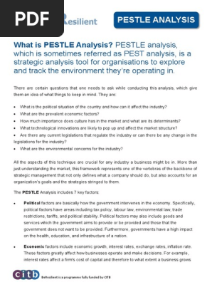 PESTLE-Analysis