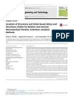 Analysis of Zirconium and Nickel Based Alloys and Zirconi - 2017 - Nuclear Engin