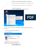 Click on 'Change' to select default pdf handler