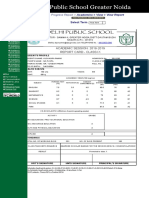 Academic Marks Report