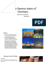 Three Famous States of Germany