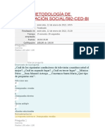 Examen Metodologia de Investigacion Social