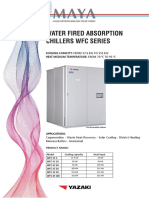 Water Fired Absorption Chillers WFC Series