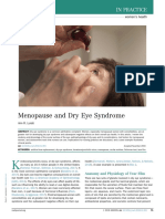 Menopause-Dry Eye Link: How Nurses Can Help