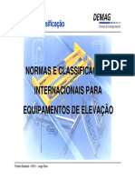 Normas Para Equipamentos de Elevação de Carga