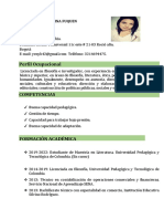 Perfil académico y laboral filosofía