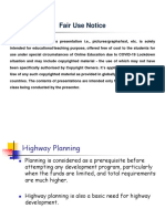 Highway Planning