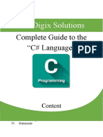 C# Course Content