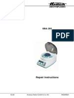 Hettich EBA-20S Centrifuge - Service Manual