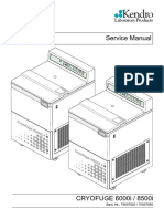 Heraeus Cryofuge 6000i,8500i - Service Manual (de)