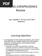 Nursing Jurisprudence Review