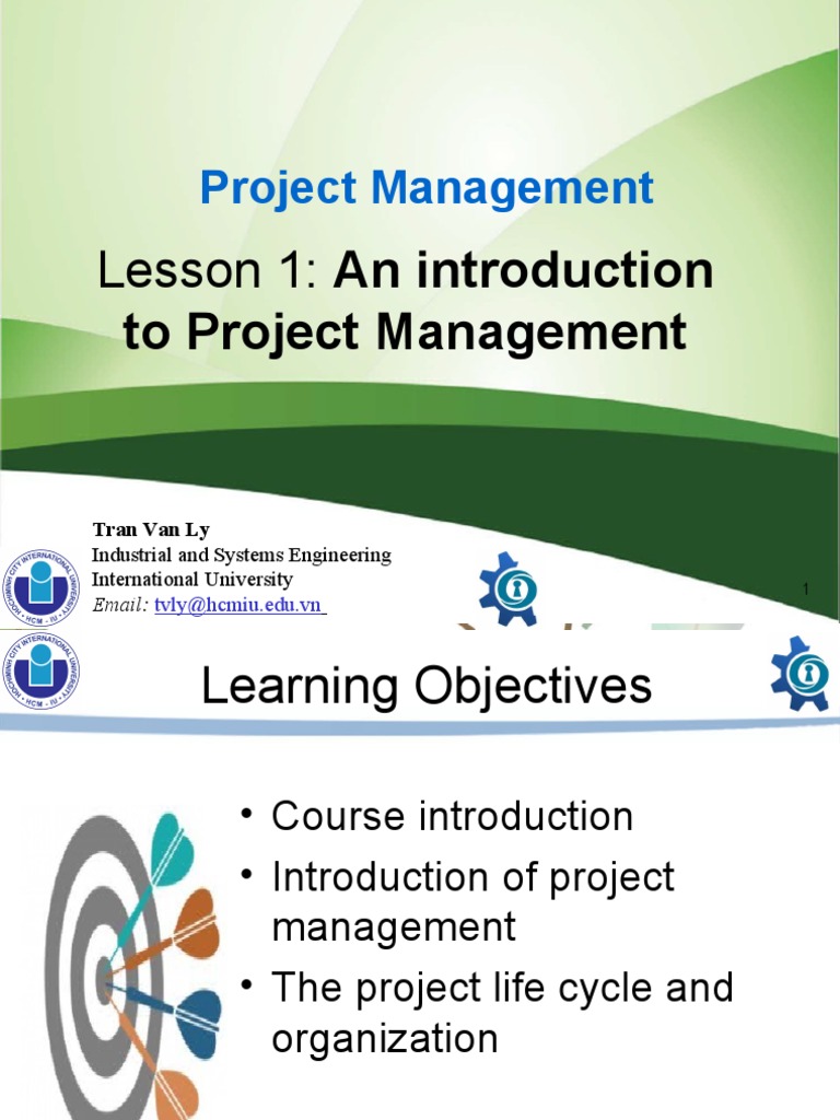 Week 1 - An Introduction To Project Management | PDF