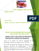 Tema 1: La Donación de Organos