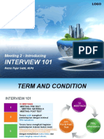 Meeting 2-Introducing Interview 101