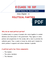 Political Parties Class 10