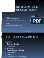 Pusat Sumber Belajar Psb1