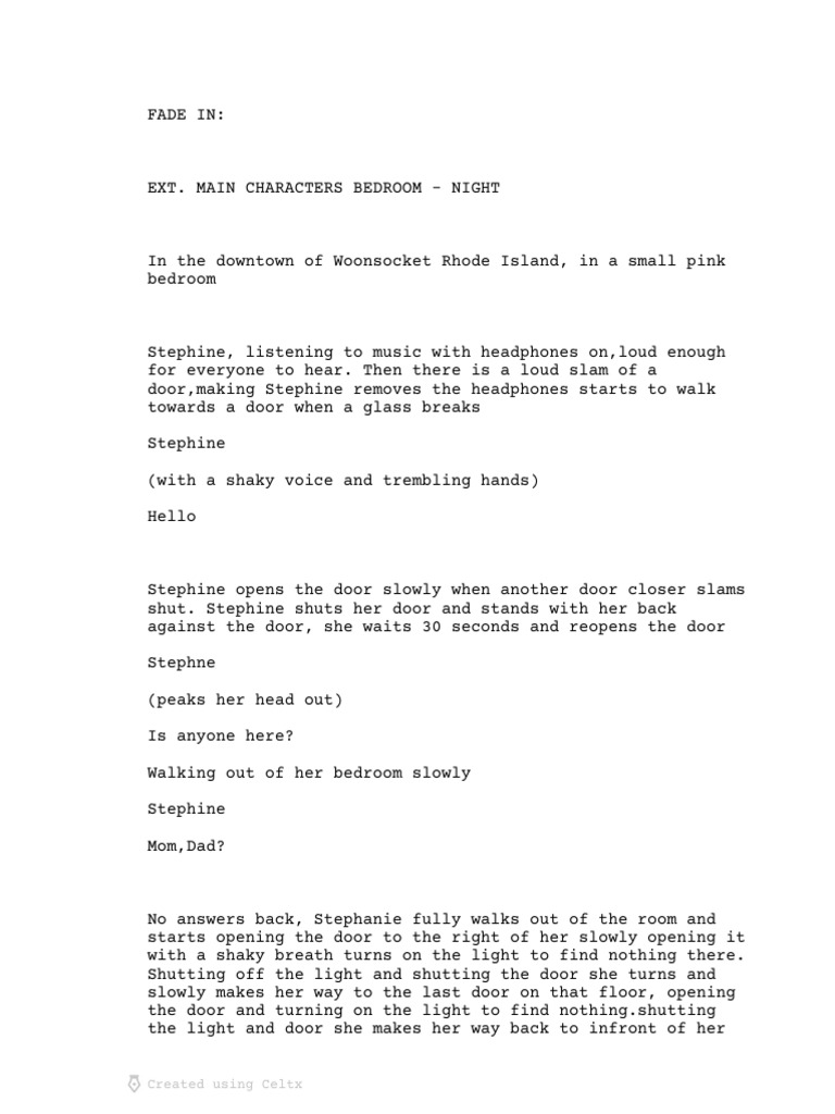 Script Through The Window 1 | PDF | Language Arts & Discipline | Art