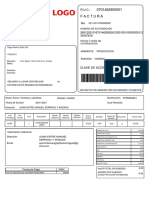 Factura: Hugo Ramiro Soto Celi
