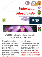 1 Valores,,,, Filosofando