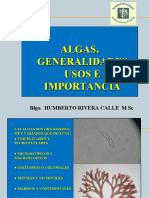 Algas, Aspectos Generales-2015