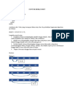 Contoh - Contoh Sorting