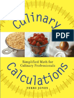 Culinary Calculation