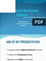 Micro-Electro-Mechanical Systems: Presented by