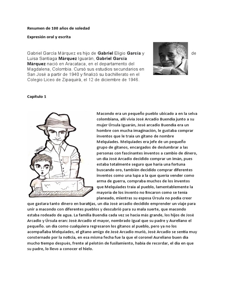 Resumen de 100 A os de Soledad - 1706639586
