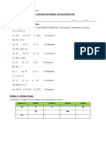 Evaluacion Informal Septimo - Matematica