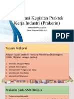 Sosialisasi Kegiatan Praktek Kerja Industri (Prakerin)