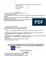 Lista de Control Interno Inventario - PDF Descargar Libre