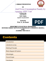 Minimising Industrial Power Consumption Penalty by Engaging APFC Unit