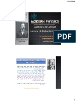 Modern - Physics - l14 Rutherford Model