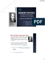 Modern - Physics - l16 Bohr Model