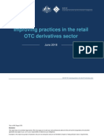 Improving Practices in The Retail OTC Derivatives Sector: June 2018