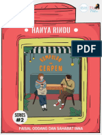 Buku Antologi Hanya Rindu