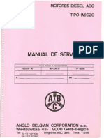 Motor ABC Type DZC - Manual de Servicio