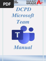 Microsoft Teams User Manual | PDF | Microsoft | Computing